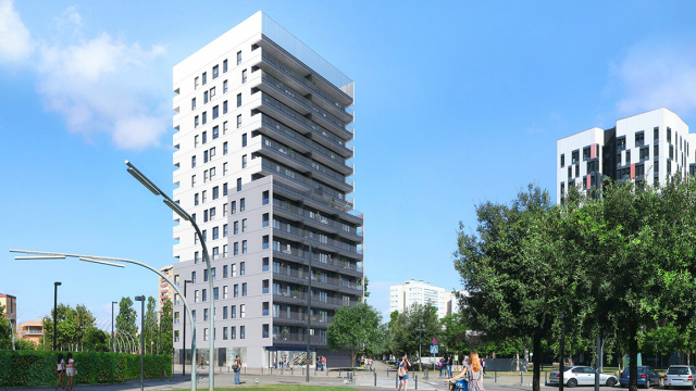 TORRE DE VIVIENDAS EN PLAZA EUROPA